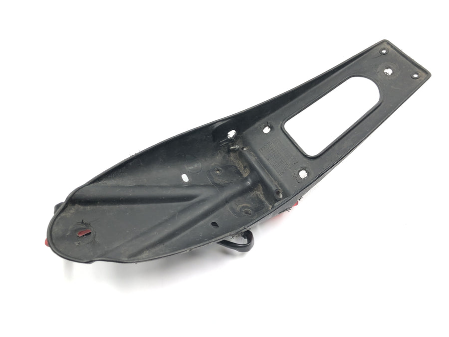 KTM 640 LC4 Prestige [2005] - Rear fender license plate holder with taillight rear light carrier
