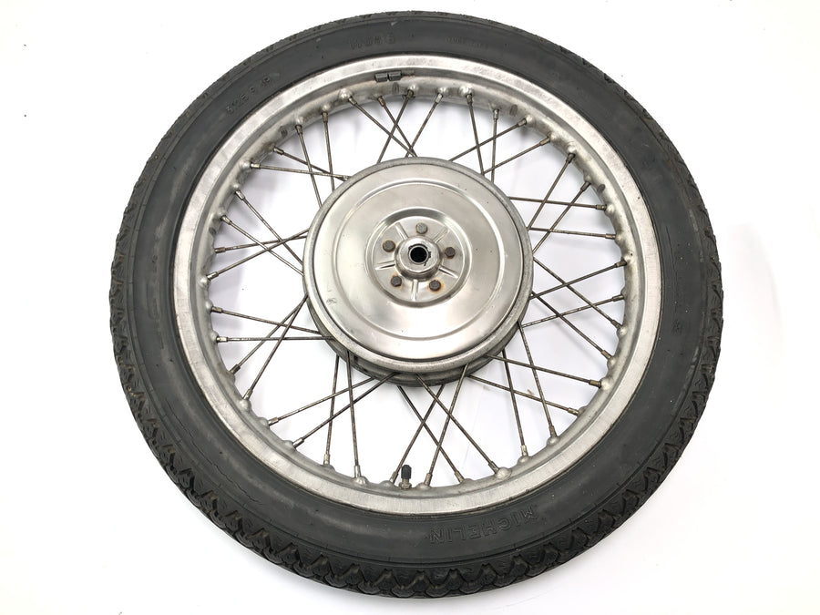 BMW R75/5 [1973] - front wheel wheel rim in front spoke wheel drum brake