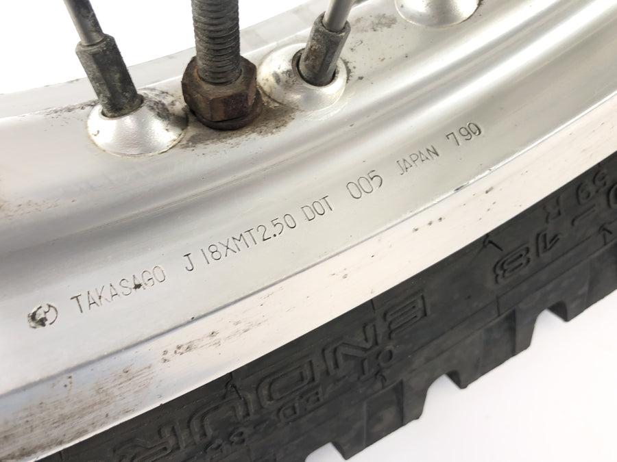 Husqvarna TE 610 8AE [1994] - rear wheel rim with brake disc and chain wheel