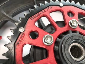 SWM SM 125 R [2018] - Rear wheel rim wheel complete wheel with chain wheel - 0