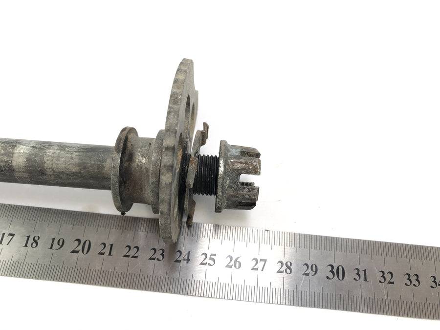 Yamaha XT 350 3YT / 55V [1990] - rear axle with chain tensioner