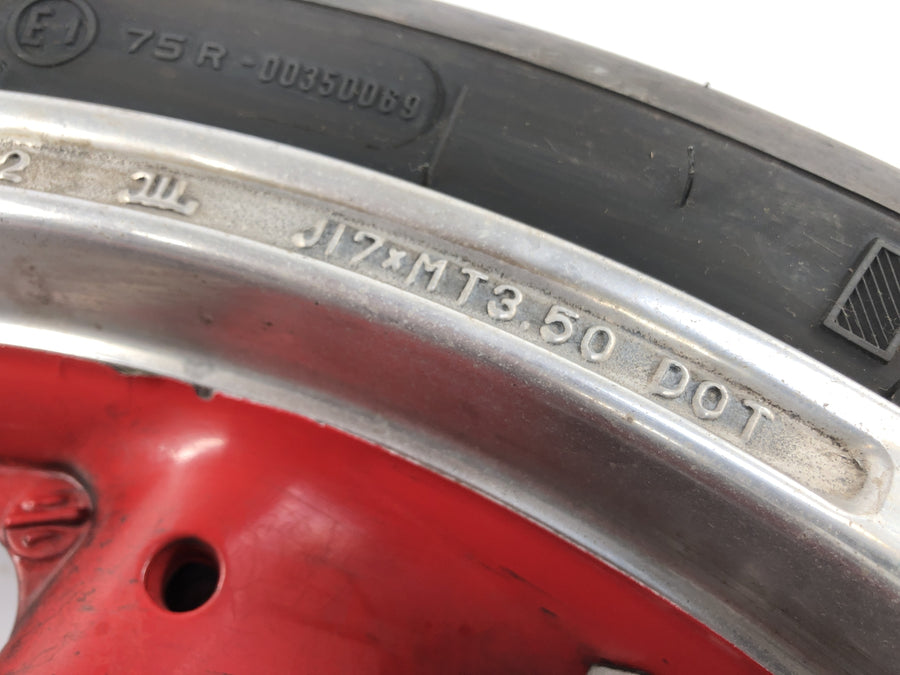 Suzuki GSX R 1100 GV73B [1990] - front wheel wheel rim at the front with brake discs