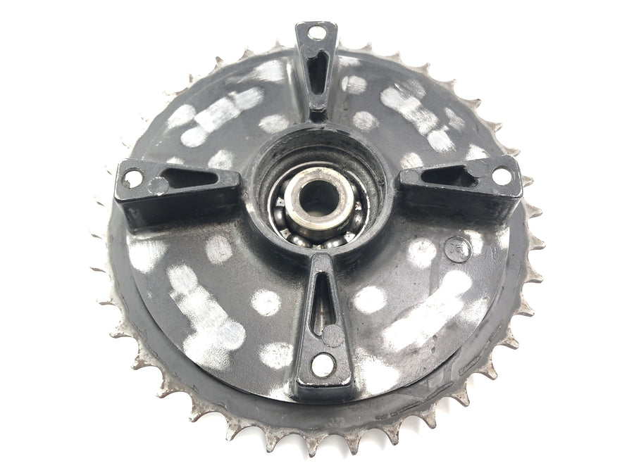 Yamaha XT 600 Z Ténéré 1VJ [1986] - chain wheel Ritzel drive wheel behind
