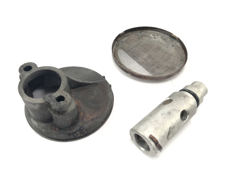 Yamaha FJ 1100 47E [1985] - Oil sieve Oil pump cover Filter tissue oil filter