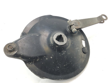 Yamaha XT 500 1U6 [1981] - Rear brake drum with brake shoes