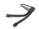 Yamaha WR 125 X DE07 [2010] - Pillion footrest, rear right passenger footrest with bracket-4