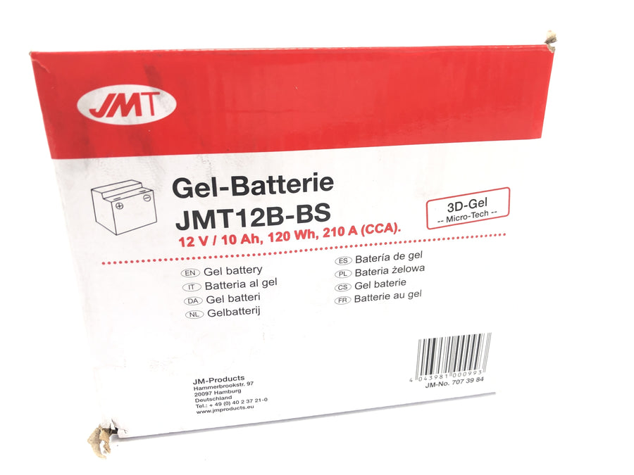 Ducati Monster S4R M4 [2004] - Battery gel battery starter battery 12V 10Ah JMT