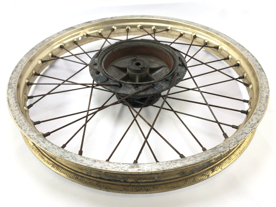 Yamaha XT 500 1U6 [1981] - Front wheel rim gold
