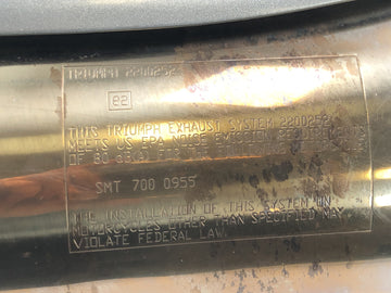 Triumph Tiger 955i 709EN [2003] - Silencer rear silencer exhaust - 0
