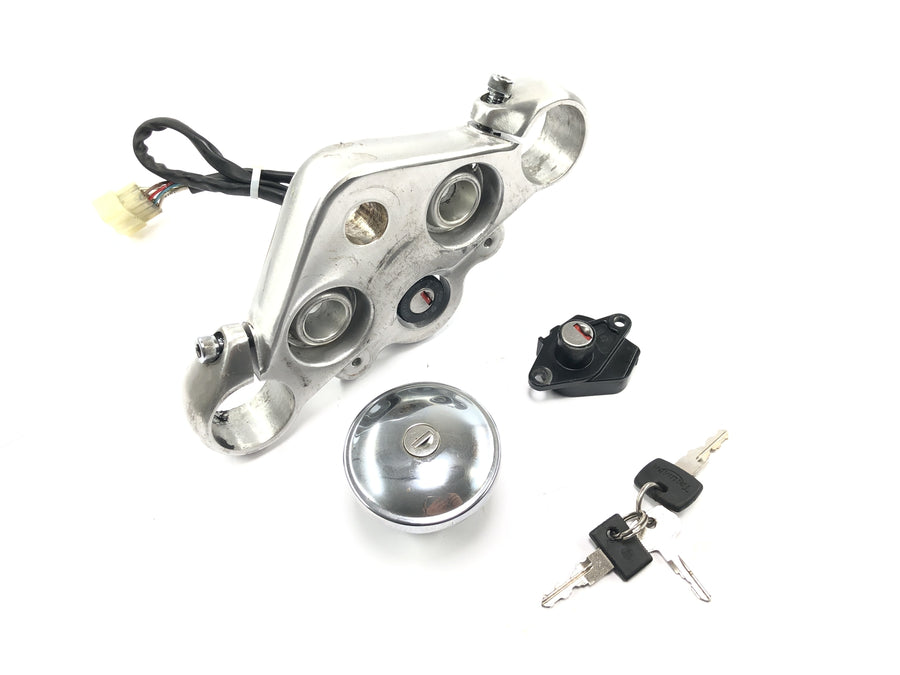 Triumph Adventurer 900 T309RT [1998] - Lock set ignition lock fork bridge top ignition lock tank lock
