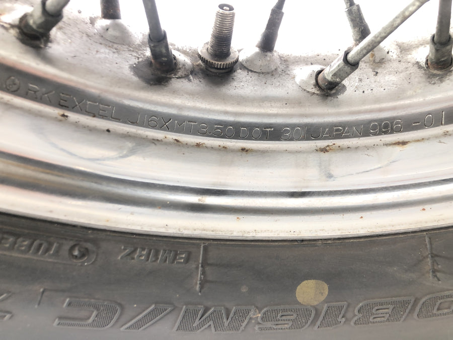 Kawasaki VN 1500 Classic VNT50D [2001] - rear wheel rim spoke wheel 3.50 x 16 "