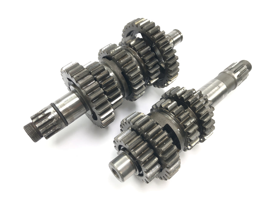 Yamaha XT 500 1U6 [1981] - Transmission gear shaft gear shafts