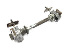 Yamaha WR 125 X DE07 [2010] - Rear wheel axle wheel axle chain tensioner-2