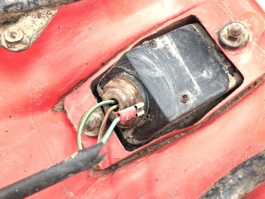 Honda XL 600 RM PD03 [1985] - Rear fender mudguard with taillight