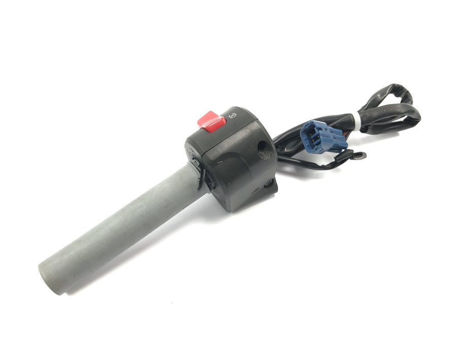 Kawasaki Versys KLE 650 A [2006] - Throttle grip unit throttle twist grip with handlebar switch on the right