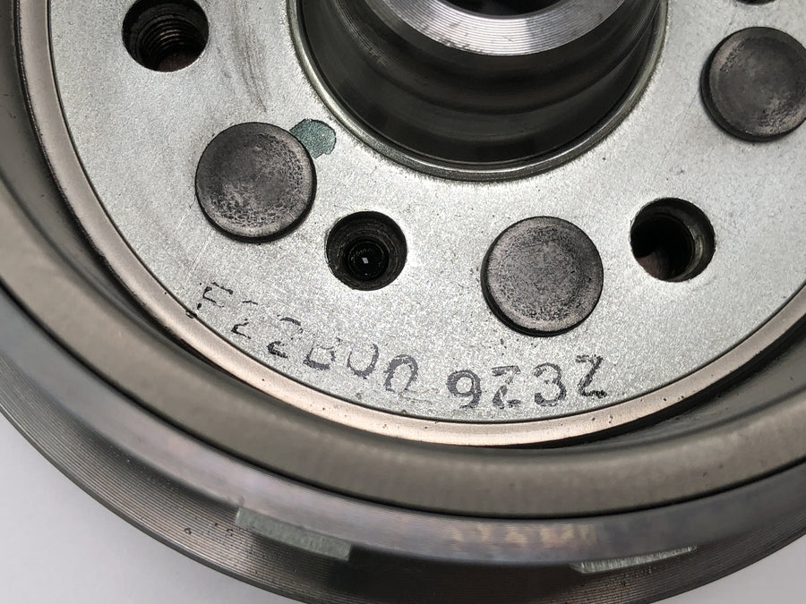 Yamaha WR 125 X DE07 [2010] - Flywheel with starter freewheel, freewheel clutch, starter clutch