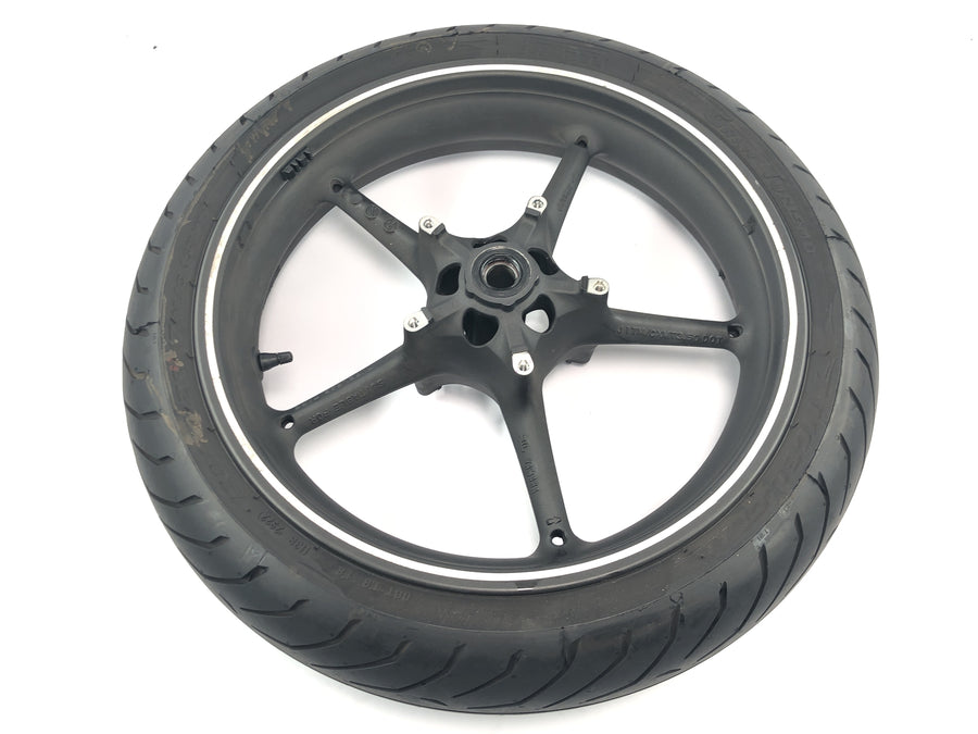 Yamaha MT 03 RM02 [2007] - front wheel complete wheel rim tire 17 inch 3.50 J