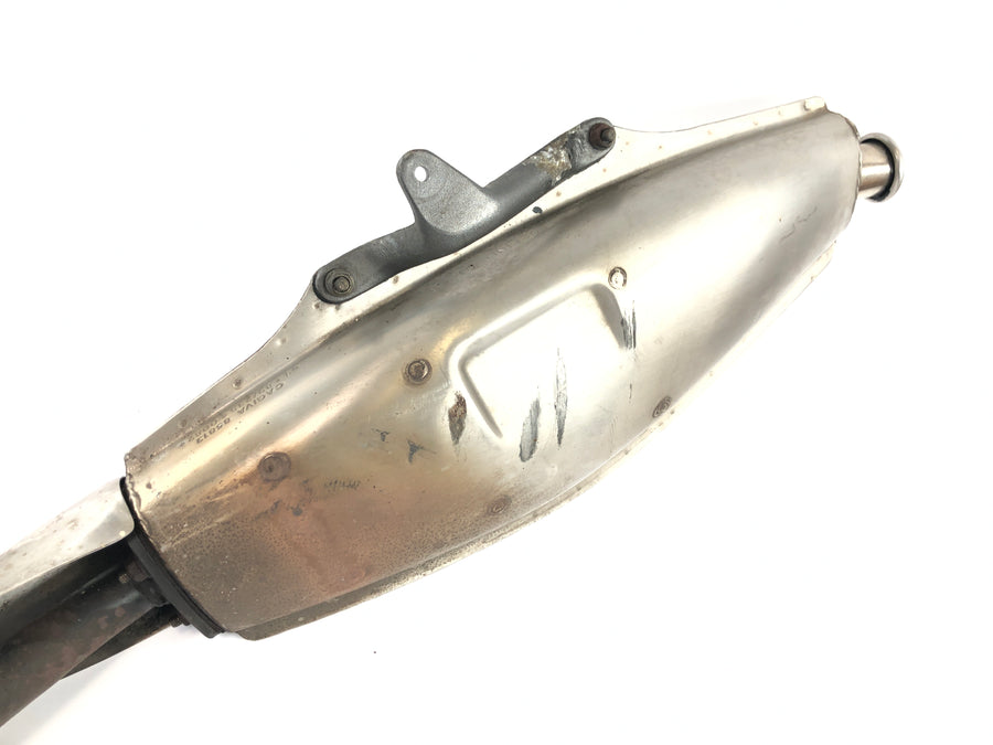 Cagiva Planet 125 [1998] - exhaust system rear silencer manifold muffler complete