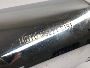 Moto Guzzi V65 Custom [1985] - Auspuff Schalldämpfer Endtopf Chrom links - 0
