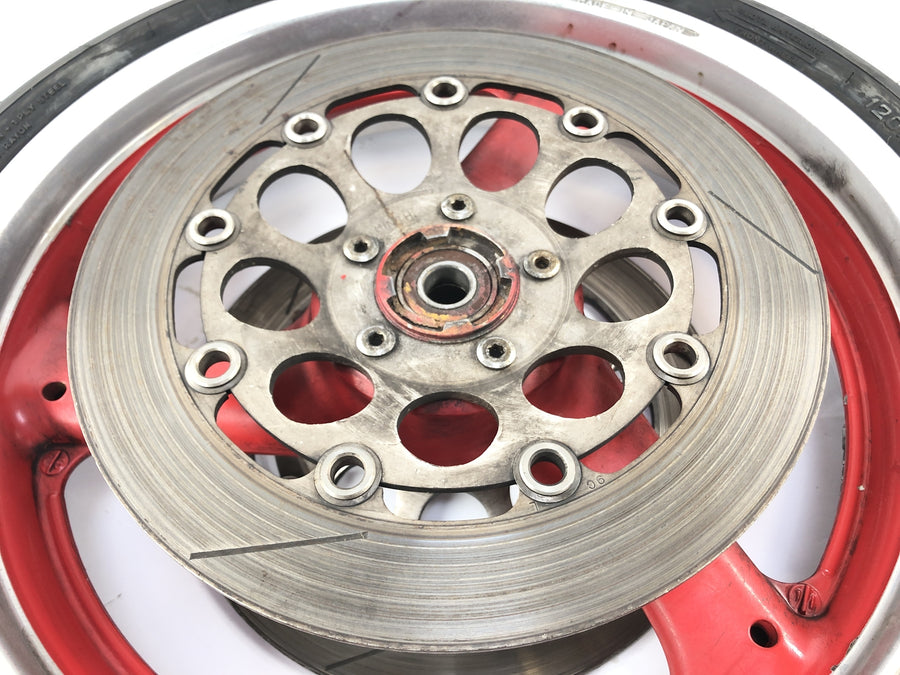 Suzuki GSX R 1100 GV73B [1990] - front wheel wheel rim at the front with brake discs