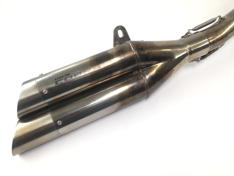 Yamaha YZF R1 RN01 [1998] - exhaust final silencer silencer sound absorber exhaust system Cobra with E number
