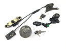 Suzuki GSX R 1100 GU74C [1987] - Lock set ignition lock tank lock handlebar lock seat lock-1