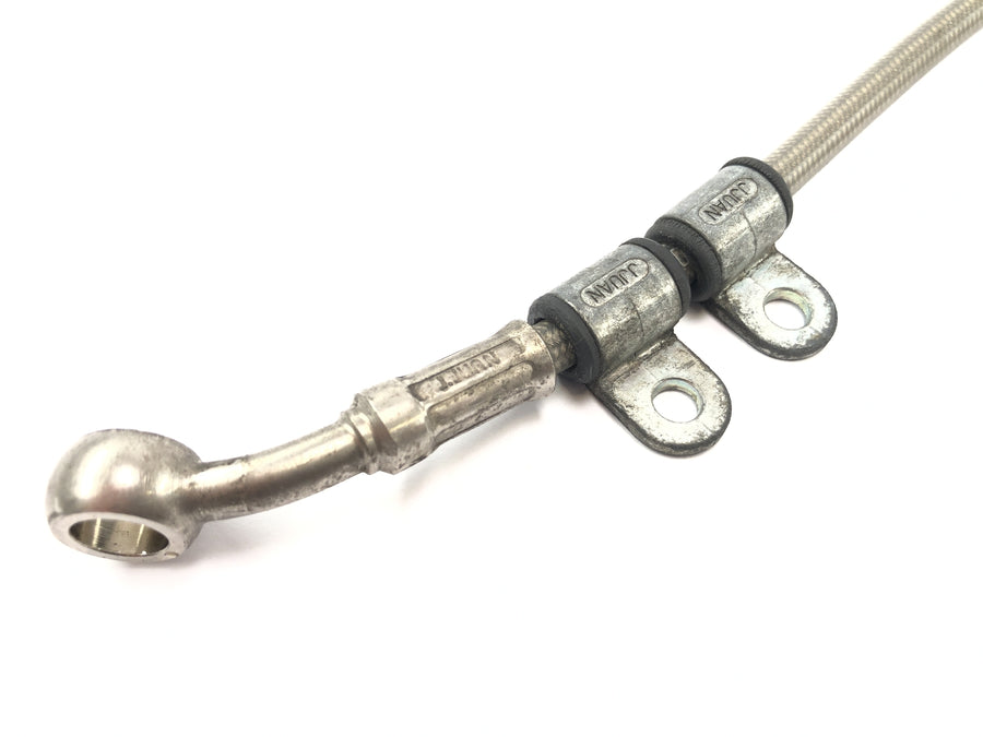 Triumph Street Triple R 675 D67LD [2010] - Brake line at the rear steel flex line