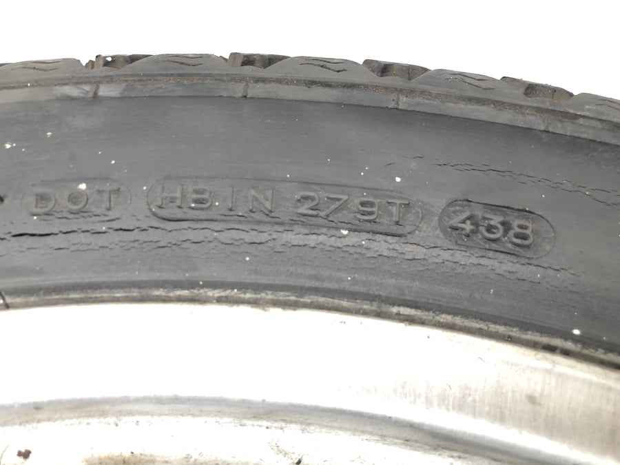 BMW R75/5 [1973] - front wheel wheel rim in front spoke wheel drum brake