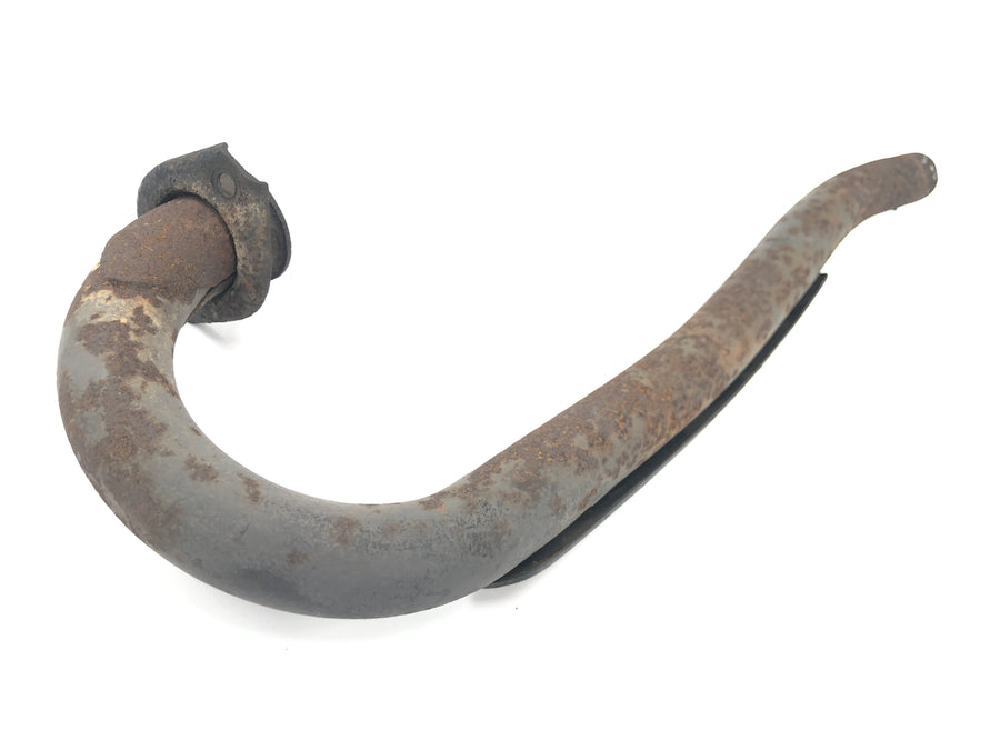 Yamaha XT 500 1U6 [1981] - Manifold exhaust manifold outlet pipe with heat shield