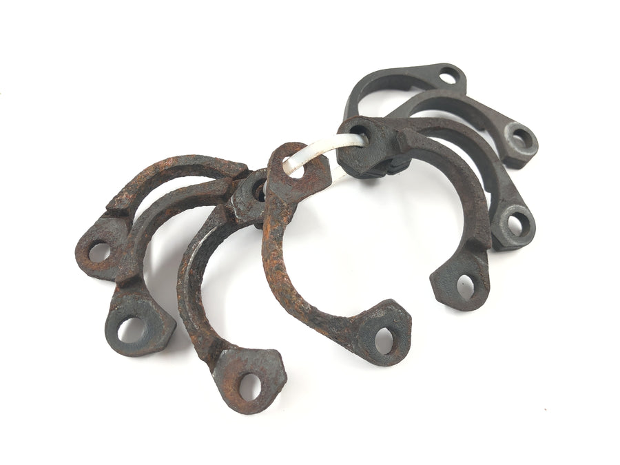 Kawasaki ZRX 1200 S ZRT20A [2001] - Exhaust clamp retaining clip exhaust holder set