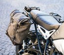 BMW R nineT 1200 Scrambler [2016-2023] - Seitentasche Scram aus Spaltleder 22L-30L + Double Frame