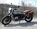 BMW R nineT 1200 Scrambler [2016-2023] - Seitentasche Scram aus Spaltleder 22L-30L + Double Frame