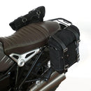 BMW R nineT 1200 Pure [2017-2023] - Zwei Seitentaschen Scram aus Spaltleder 22L-30L + doppelter symmetrischer -Rahmen
