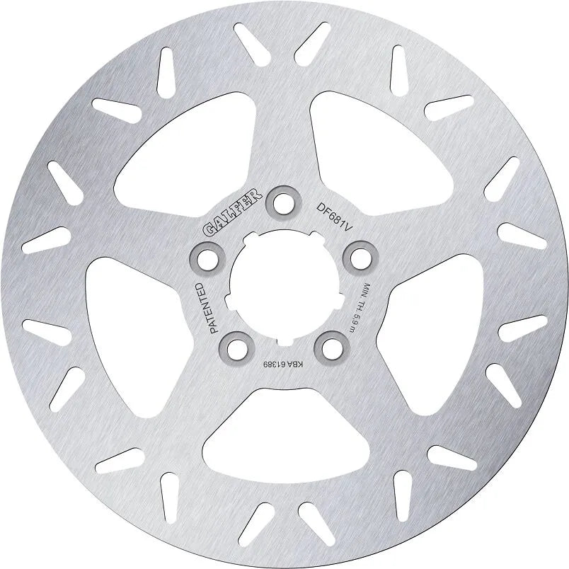 Harley-Davidson FLSTFB 1690 Fat Boy Special [2017] - brake disc fixed round - picture 1
