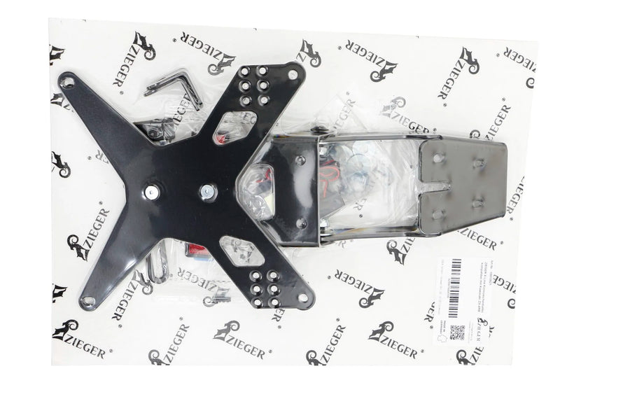 harley davidson flstf [ZIEGER] – X-Line license plate holder type E