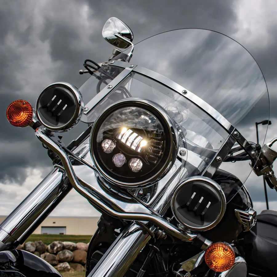 Harley-Davidson Flht 1340 Electra Glide Standard [1986, 1988] - 4-1/2" LED-Nebelscheinwerfer – Bild 3