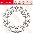 Bmw K 1600 Grand America [2018-2019, 2021, 2024, 2022-2024] - BRAKE DISC FLAME FLOAT FT L – Image 7