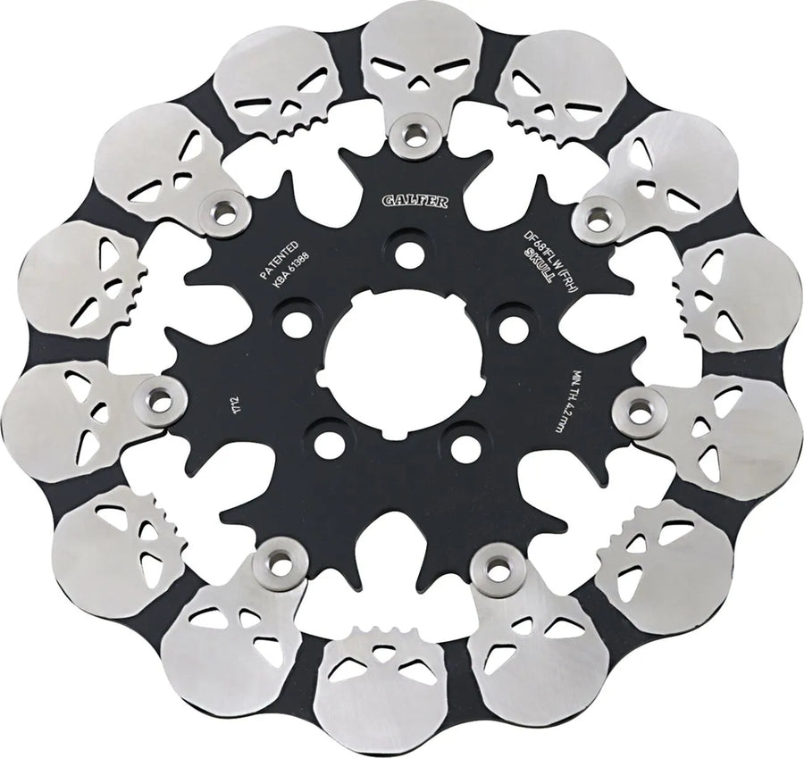 Harley-Davidson FXRST 1923 Softail Low Rider ST EL Diablo 117 [2022] - Skull brake disc - Type: Two-piece (floating) - Image 1