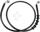 Harley Davidson FLS [DRAG SPECIALTIES] – Verlängertes Bremsleitungs-Kit aus schwarzem Vinyl