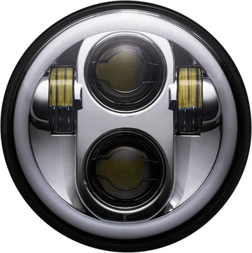 harley davidson sportster s 1250 [CUSTOM DYNAMICS] – 5-3/4" LED halo headlight