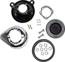 Harley-Davidson Xl 1200 Sportster [2020] - Mini Teardrop Stealth Luftfilter-Kit – Oberfläche: Silber – Bild 3