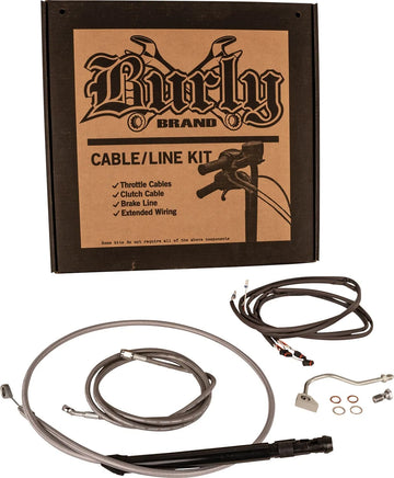 harley davidson touring [BURLY BRAND] – handle fitting for touring models - 0