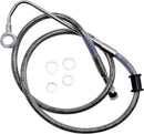 harley davidson flde [DRAG SPECIALTIES] - Extended stainless steel brake line-3