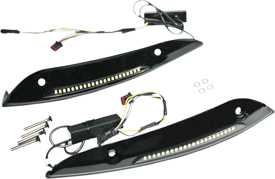 harley davidson fltr [CUSTOM DYNAMICS] - Genesis® 4 Dynamic LED Road Glide® Windshield Strip
