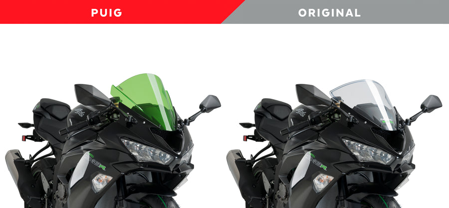 KAWASAKI ZX-6R NINJA [2018] – Z-Racing Screen – Black