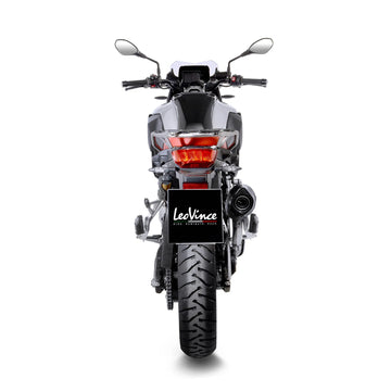 bmw f 750 gs [LEOVINCE] – Nero rear silencer - stainless steel