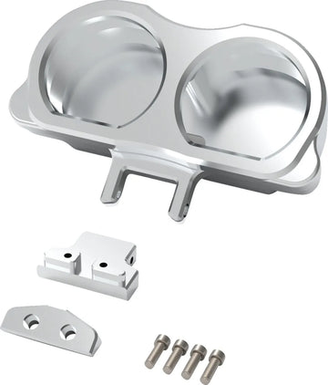 harley davidson fltruse [LA CHOPPERS] - Dual Gauge Bracket for Performance Risers