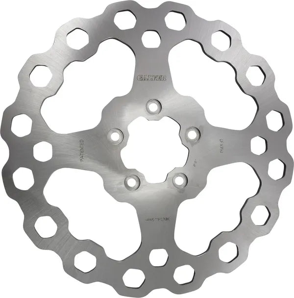 Harley-Davidson FXST 1690 Softail Standard [2015] - Cubiq™ brake disc - surface: chrome - image 4
