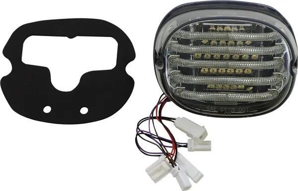 Harley Davidson Flhtcu [CUSTOM DYNAMICS] – ProBEAM® Integrierte flache LED-Rückleuchten mit Zusatz-Blinkern