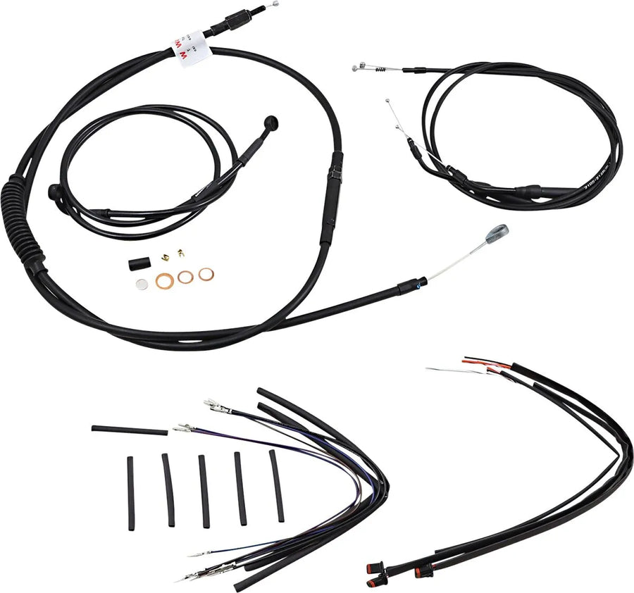 harley-davidson street bob [BURLY BRAND] – Jail Bar cable set